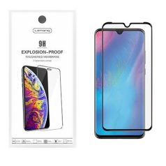 Huawei P30 Letang márkájú 3D üvegfólia fekete színben