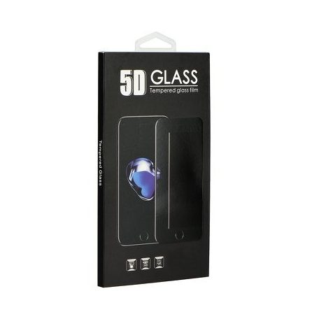 iPhone 7/8/SE2 3D üvegfólia fekete színben