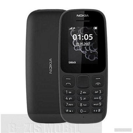 Nokia 105 (2017) új, DUAL-simes, billentyűzetes mobiltelefon gyári tartozékaival