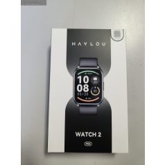   HAYLOU WATCH 2 PRO okosóra (v5.1, szilikon szíj, aktivitásmérő, IP68 vízálló, 100 sport mód) FEKETE/SÖTÉTKÉK